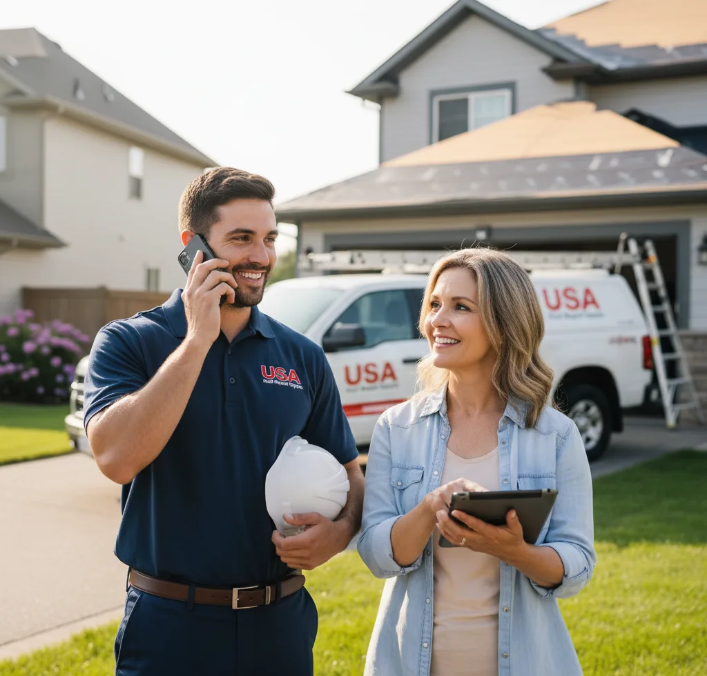 USA Roof Repair Experts customer support in Sunshine